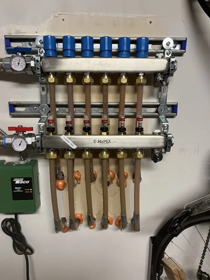 Plumber performing Leak Detection at a residential property in Chesterfield