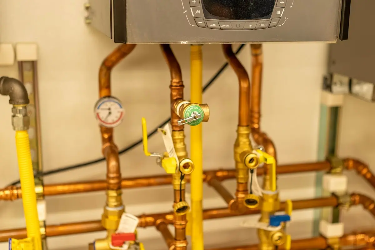 Licensed technician providing Slab Leak Repair for a homeowner in Chesterfield